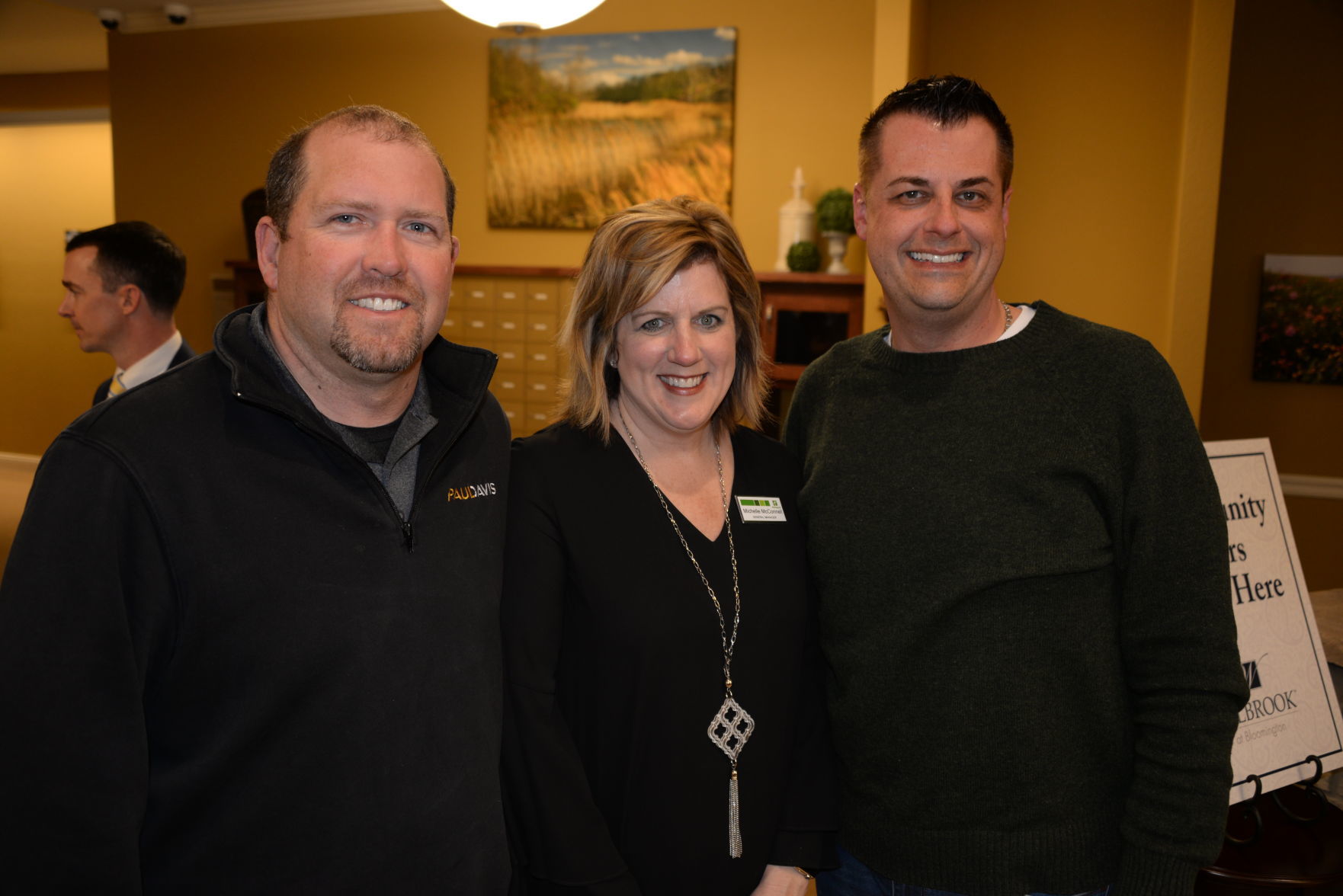 Chris and Michelle McConnell, Greg Cook